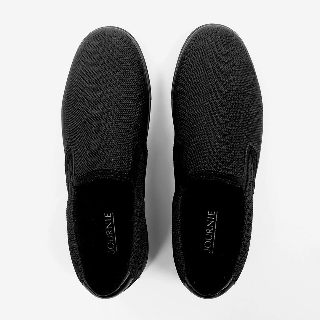 SLIP ONS - BLACK