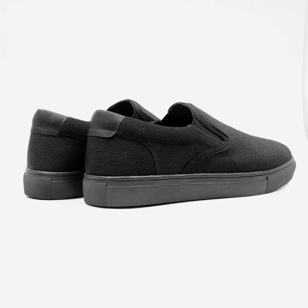 SLIP ONS - BLACK