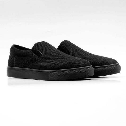 SLIP ONS - BLACK