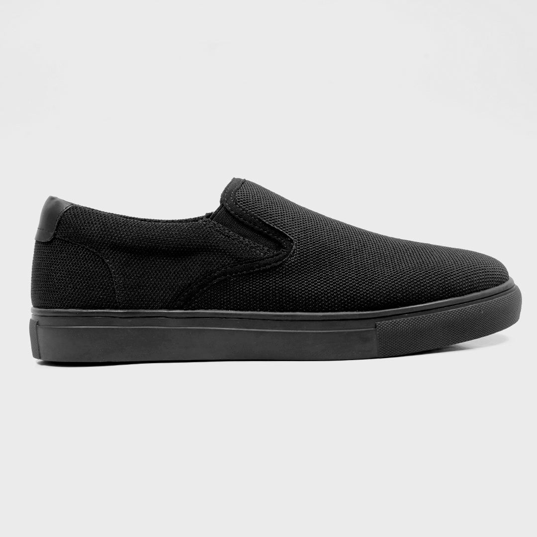 SLIP ONS - BLACK